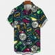 thumbnail image 5 of Camisas hawaianas casuales de verano, camisetas de manga corta con estampado 3D de moda urbana, camisas de playa con solapa, ropa para hombre de alta calidad, 5 of 5