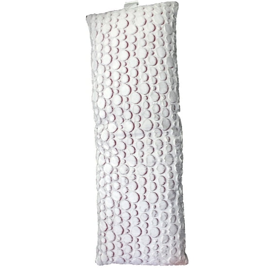 Soft 100% Polyester Spotted White/Red Body Pillow