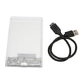 thumbnail image 2 of Caja HHD, USB3.0 Fácil De Instalar Caja HDD Transparente De 2,5 Pulgadas Plug And Play Portátil Para Computadora, 2 of 7