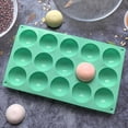 thumbnail image 5 of Easter Egg Shaped Silicone Mold for Baking, 24 Cavity Food-Grade Silicone Egg Molds, Non-stick Easter Silicone Mold, DIY Baking Supplies Tools Set for Chocolate, Dessert 15-Cavity, 5 of 7
