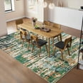 thumbnail image 2 of FairOnly Green 5'x7'Modern Abstract Area Rug Non Slip Non Shedding Stain Resisitant Indoor Floor Cover for Bedroom Living Room Dining Room, 2 of 7