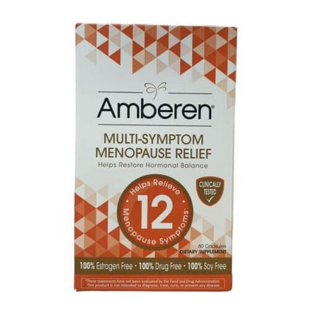 Amberen Multi-Symptom Menopause 12 hours Relief 60 caps