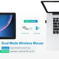 thumbnail image 2 of Ratón Bluetooth KLO LED recargable para MacBook Silver, 2 of 6