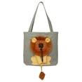 thumbnail image 4 of Bolsas transportadoras para gatos con forma de león, ajustables y suaves, para mascotas que salen, I69C Y8Q2, 4 of 8