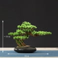 thumbnail image 3 of Decoración del hogar en maceta DIY, árbol falso, bonsái, sala de estar, estilo chino, Hotel, porche, paisaje, decoración de plantas verdes, 3 of 4