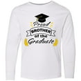 thumbnail image 3 of Inktastic Proud Brother Of The Graduate-Family Graduation Long Sleeve Youth T-Shirt, 3 of 5