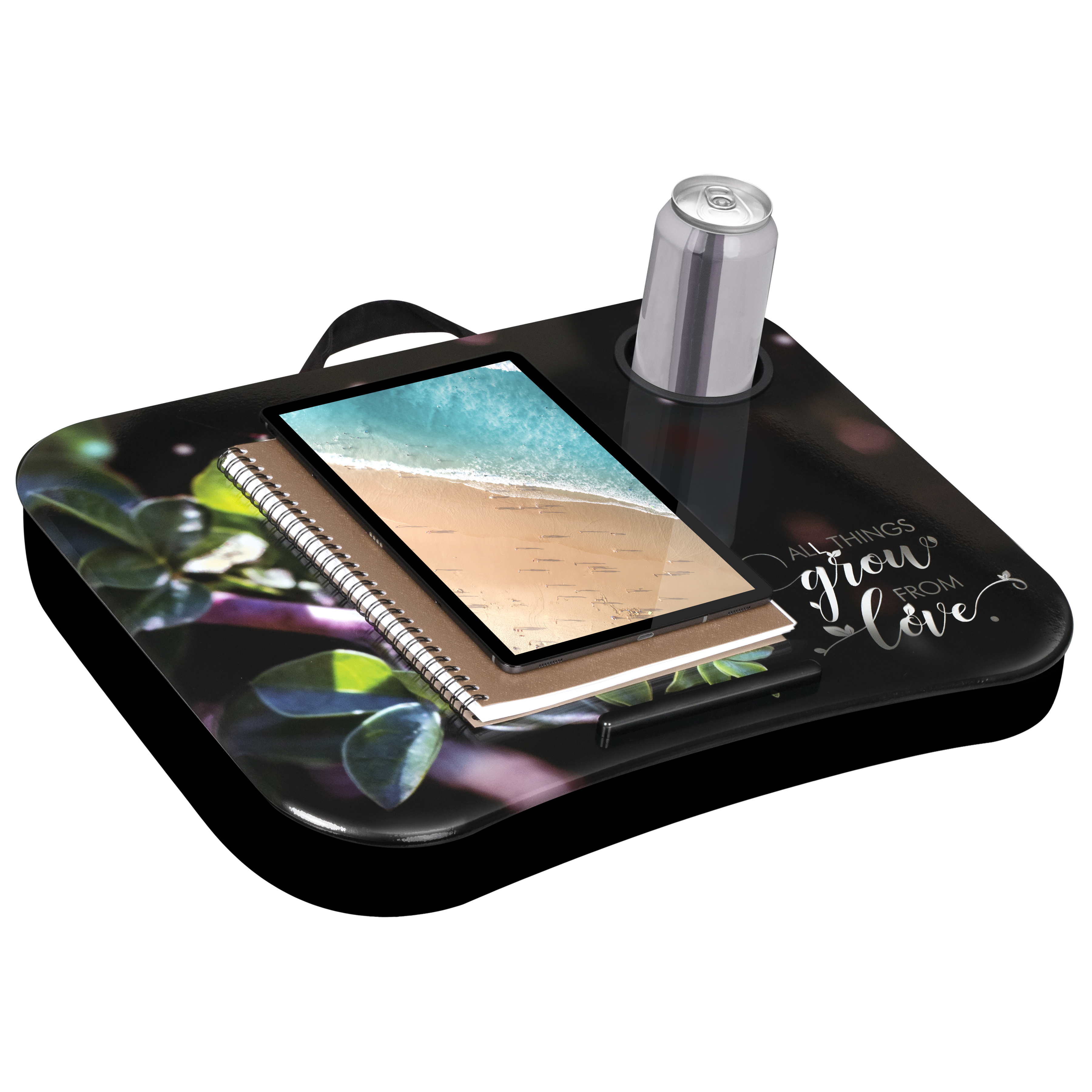 LapGear Cup Holder Lap Desk, All Love