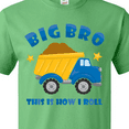 thumbnail image 4 of Inktastic Dump Truck Big Bro T-Shirt, 4 of 5