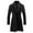 *Black, variant on Women's Draped Faux Suede Cardigans,Ladies Open-Front Lightweight Jackets,Fall Spring Lightweight Asymmetrical Coats For Women,Black,Size M