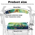 thumbnail image 6 of HELLHERO Rollator Walker Seat and Backrest Rollbar Covers Set Easy Fit Reusable Rollator Walker Seat Covers & Gold Coin Rainbow Non-Slip Fit for Stretchable Material, 6 of 7
