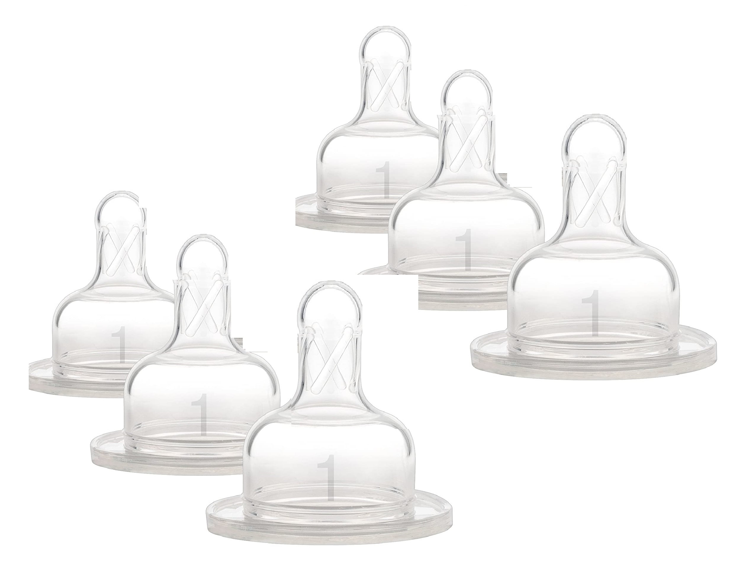 Dr. Brown's Original WideNeck Nipple, Level 4 (9m+) 6Pack Walmart