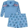 thumbnail image 2 of Disney Girls Lilo & Stitch Cosplay Hoodie Set - Stitch Costume Hoodie and Shorts Set -Little and Big Girl Sizes 4-16, 2 of 8