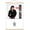 Print and Beechwood Hanger Bundle, variant on Michael Jackson - Bad Album Series Wall Poster, 22.375" x 34"