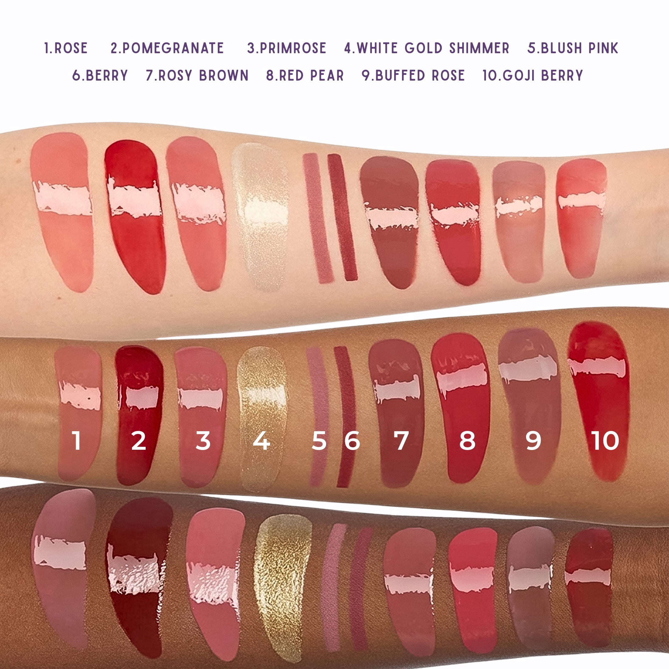 Tarte Maracuja Juicy Lip Collector's Set, 10-Piece Hydrating Maracuja Lip Balm, Vinyl, Liner, Gloss, Plumper, Beauty Gift for Women