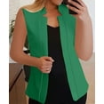 thumbnail image 2 of MORTTIC Women's Sleeveless Vest Blazer, Casual Open Front Work Office Jacket, S-5XL, 2 of 6