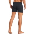 thumbnail image 3 of INSPIRE CHIC Men's Color Block Swimwear Adjustable Drawstring Pool Swimming Shorts 28 Blue, 3 of 4