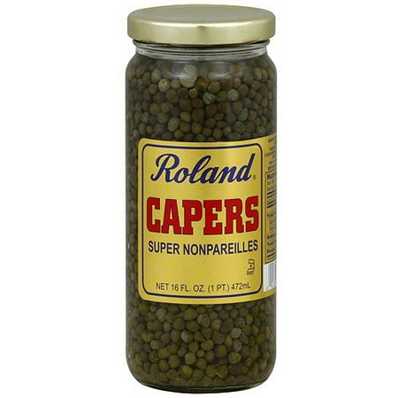 Roland Nonpareilles Capers, 16 oz (Pack of 12)