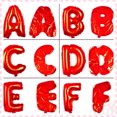 thumbnail image 4 of Party Decoration Balloon, 1Pc 16 Inch Red Foil Letter Balloons Letter Balloon Party Decor, 4 of 6