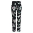 thumbnail image 1 of Guardurnaity Pantalones Slip-On Panty Boho Ligero Casual Push Up Pant con bolsillos Pantalones elásticos de pierna recta para yoga Prendas para la parte inferior del cuerpo Verde METRO, 1 of 6