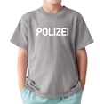 thumbnail image 1 of NINGMENG Juniors Garçons Chemises & Hauts Décontracté Col Rond Manches Courtes avec Imprimé Lettre Confortable Coupe Ample Chandail Tee-Shirts Extérieur, Gris, 10-11 Ans, 1 of 3