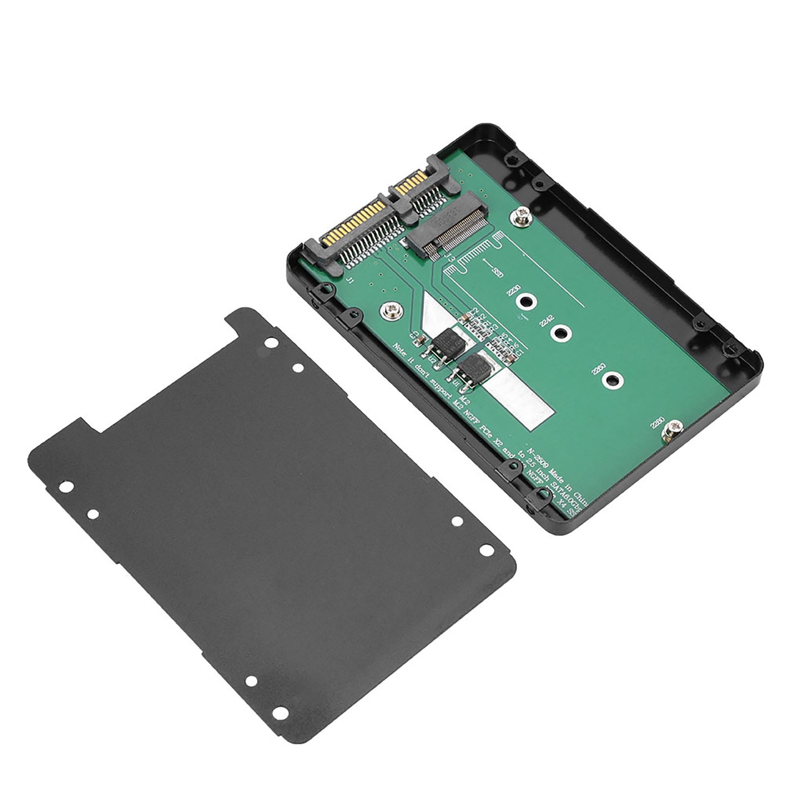 Hard Aluminum Alloy M.2 NGFF to  Hard Disk Box SDD Enclosure Case for Desktop Notebook 7MM 2280 Not Inclube Hard Disk