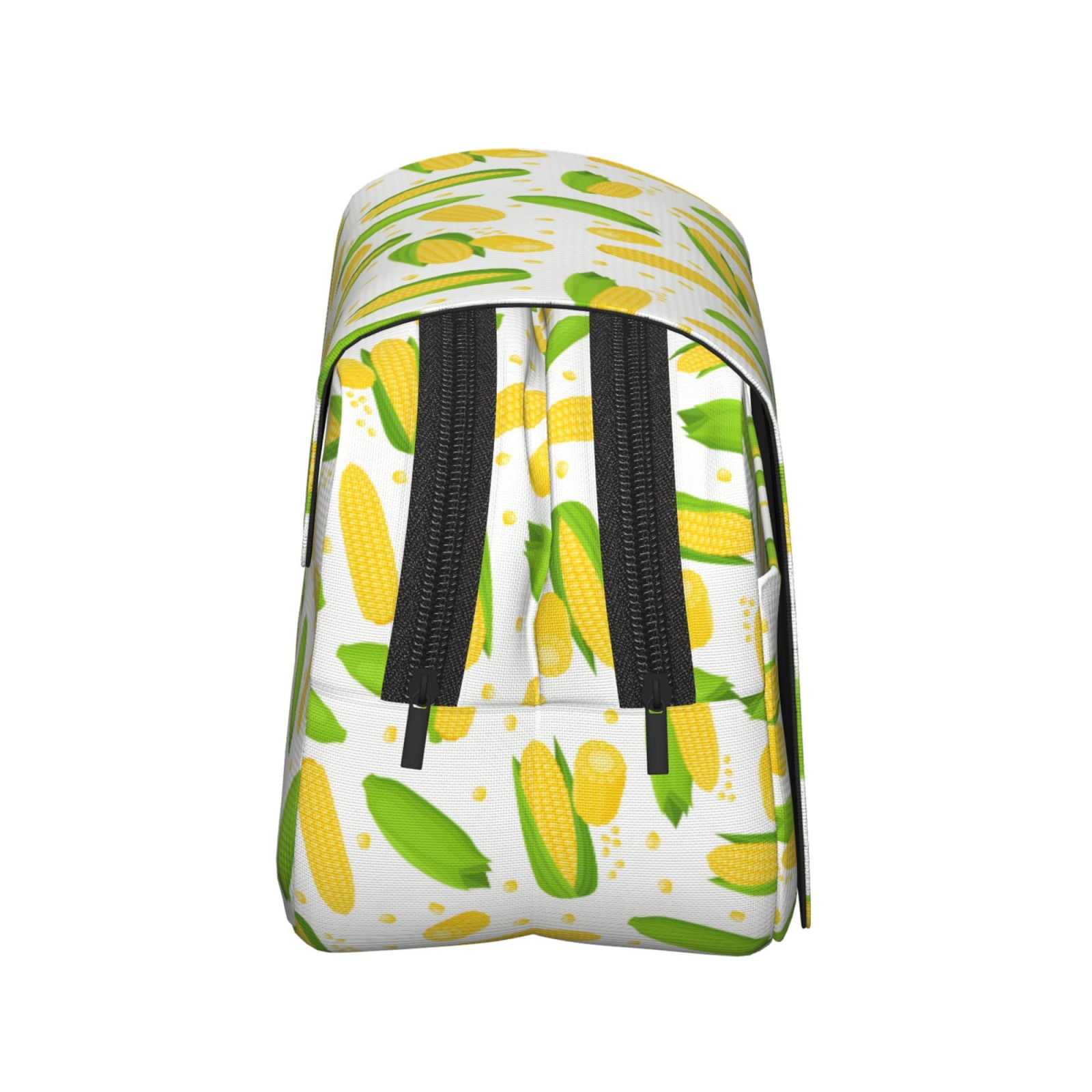 Rateoe Cartoon Corn Pattern Double Clamshell Pen Case, Storage Organizer with Two Zipper Compartments– Holds Up to 50 Pencils & Pens