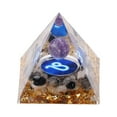 thumbnail image 2 of Pierre de Constellation Pyramide pour Énergie Positive Réduire le Stress Chakra Résine Méditation Puissance Pierre Pyramide, 2 of 7