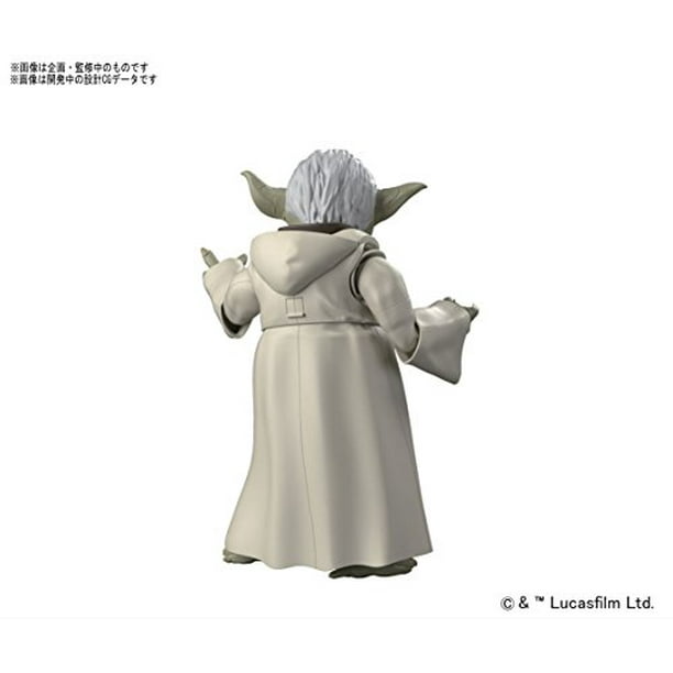 Bandai BAN214473 1 by 6 Scale Yoda Plastic Model Kit from Star