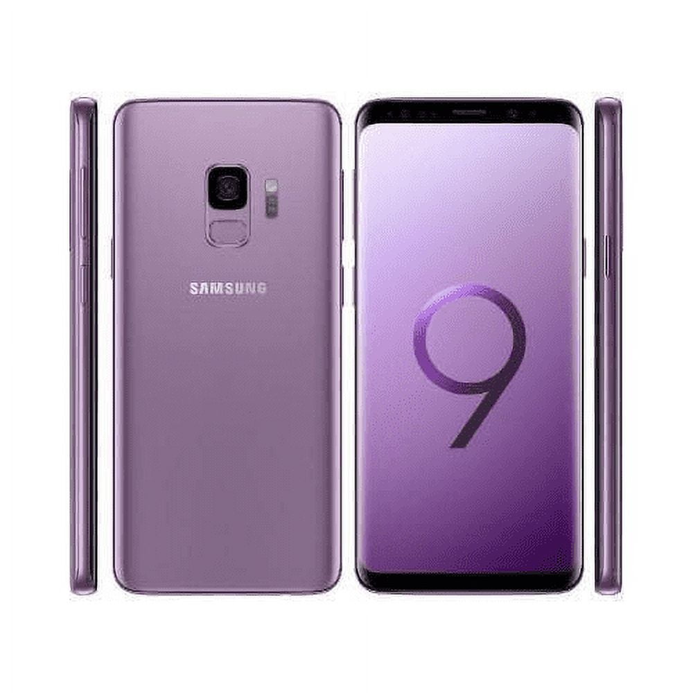 Restored Samsung Galaxy S9 - 64GB - Purple - Fully Unlocked - Android Smartphone - A (LCD Shadow) (Refurbished)