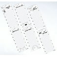 thumbnail image 3 of Inkdotpot Pack of 6 Funny Magnetic Dry Erase List For Fridge, Wipe Clean w/ NoStain, Quick Notes Shopping & Grocery List Whiteboard for Fridge, 8.75" x 3.8"(Cute Animals), 3 of 6