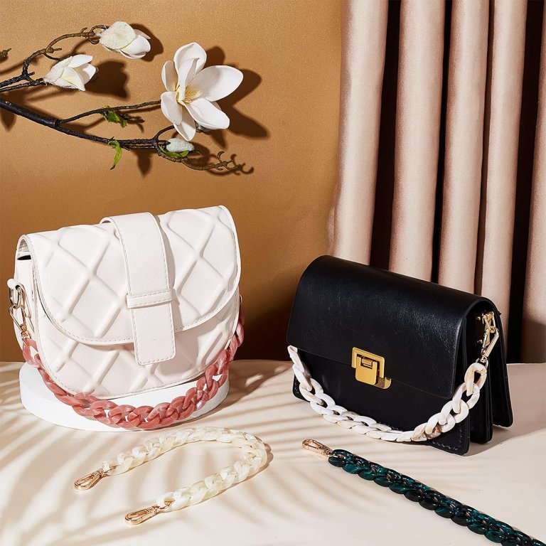 Colors 37cm Long Acrylic Chain Handbag Strap Purse Decoration