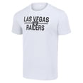 thumbnail image 2 of Men's Starter White Las Vegas Raiders Team Mesh Print Graphic T-Shirt, 2 of 3