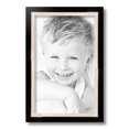 thumbnail image 2 of ArtToFrames 10x16 inch Black with Sliver slope Picture Frame, Black Wood Poster Frame (4984), 2 of 7