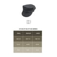 thumbnail image 4 of Oktoberfest Haus Black Polyester Greek Fishing Cap with Adjustable Strap, 4 of 11