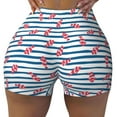 thumbnail image 2 of Lsque Clown Fish Pattern High Waisted Biker Shorts for Women-Tummy Control Fitness Athletic Workout Running Yoga Gym Shorts,Moisture-Wicking-Large, 2 of 9