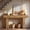 Wood#1, variant on 63'' Long Console Table, Farmhouse Entryway Table with Storage, Native Wood Grain Tree Scars, Wooden Rectangular Sofa Table Behind Couch for Entrance, Hallway, Living Room, Foyer (Natural Wood)