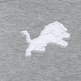 thumbnail image 4 of Women's Antigua  Heather Gray Detroit Lions Victory Crew Pullover Sweatshirt, 4 of 4