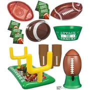 Game Day Bro Pack Football Tailgate Party Deluxe Foodie 88pc Party Serveware Set