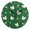 Black, variant on Round Art Wall Clock Vintage Oil Painting Texture Decorative Clock Gold Pointer, Multi-Purpose Desktop & Hanging Creative Decor Clock for Home Living Room White Duck Green Fabric