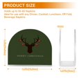 thumbnail image 3 of Iauyy 1 Piece Napkin Holder for Table 4.1x4.9x1.97in Acrylic Kitchen Decor,Standing Napkin Dispenser Kitchen Table for Bar Banquet Coffee Table,A Deer Head, 3 of 8