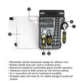 thumbnail image 2 of Workpro Stubby Tool Set - 46 Piece,Socket Ratchet Wrench Set,Clear Lid Case, 2 of 6