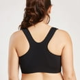 thumbnail image 4 of Pretty Comy Front Zipper Women's Seamless Sports Bra Top - 2Pack/M-4XL, 4 of 10