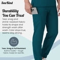 thumbnail image 6 of Sewkind Men’s Scrub Set Caribbean Blue 2XL V-Neck Medical Scrubs with Jogger Pants 7 Pockets, Athletic Fit, 6 of 6