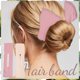 thumbnail image 1 of Diadema de flores de donut con estampado coreano de banda para el cabello Retro francesa ligera 2 uds Wmkox8yii fajkfhkj3922, 1 of 2