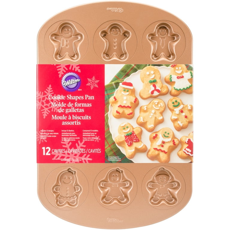 Wilton Gingerbread Boy Cookie Pan - Ares Kitchen and Baking Supplies