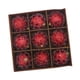 thumbnail image 4 of 9 piezas de adornos navideños de bolas decorativas colgantes, novedosas y ligeras Rojo, 4 of 9