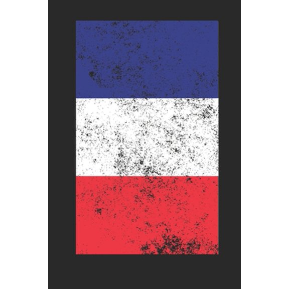 Pre-Owned France Flag: Blank Lined France Flag Notebook for French 6x9 Inch 120 Pages (Paperback) 108959884X 9781089598848
