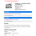 thumbnail image 2 of Molding Clip - Compatible with 2002 - 2009 GMC Envoy - Dorman, 2 of 2