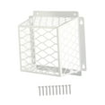 thumbnail image 3 of kowaku Dryer Vent Bathroom Exhaust Ventilation High Performance Wear Resistant Accessories Exhaust Fan Cover for Outside White, 3 of 7