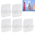 thumbnail image 4 of Shower  Holder, Self Adhesive  Hooks Waterproof 5pcs Multiple Uses  For Kitchen For Bathroom, 4 of 8